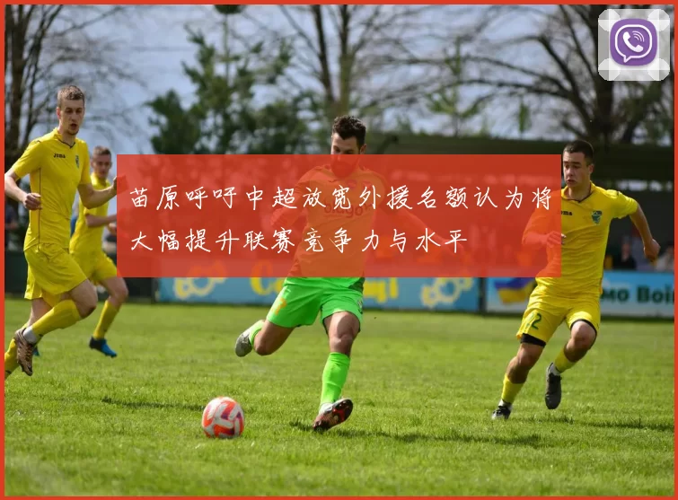 苗原呼吁中超放宽外援名额认为将大幅提升联赛竞争力与水平